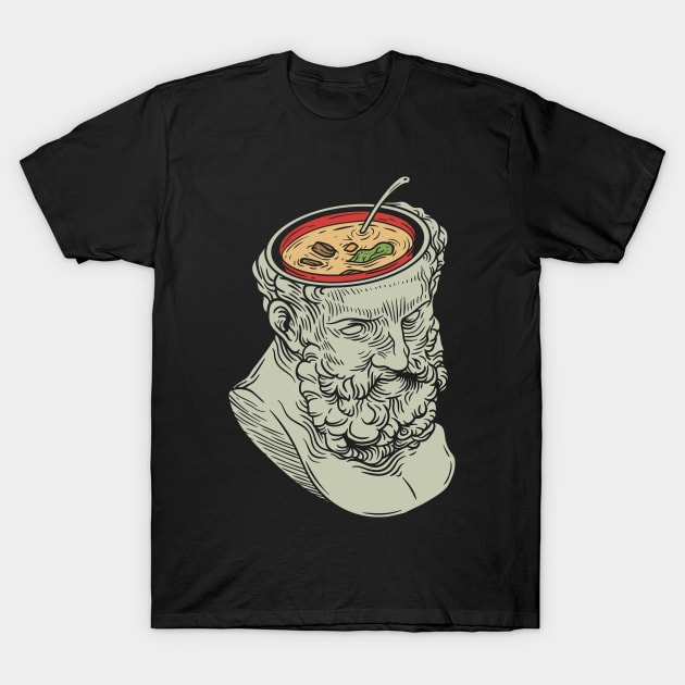 Stew Head T-Shirt by leynard99